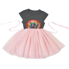 Load image into Gallery viewer, Rainbow Sequin Tutu Dress
