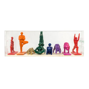 Rainbow Yoga GI Joes Gift Set Home or Office Decor