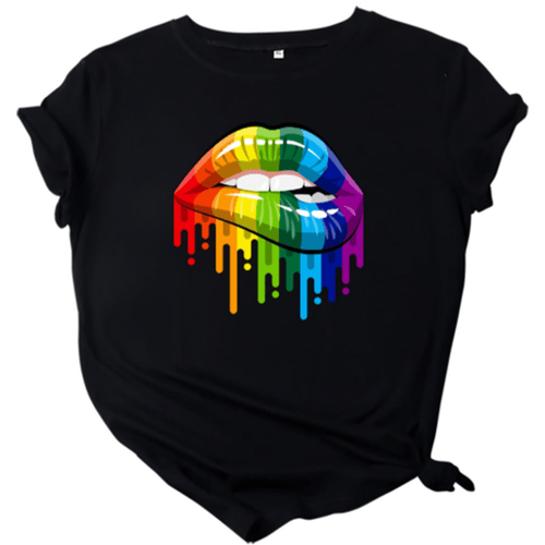 Rainbow Lip Shirt